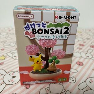 Pokemon Pocket Bonsai Series 2 Re-Ment Blind Box Diorama Figurine Toy New